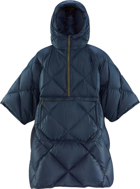 Actual product image Therm-a-Rest Honcho Poncho Down Outerspace Blue (One size)