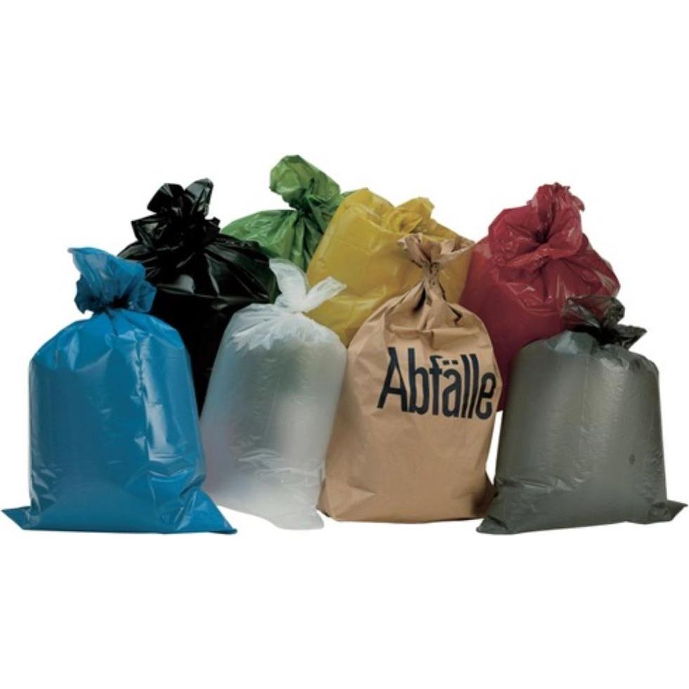 Becker Verpackungen Kunststoffsack 100 l HD-PE blau 20 µm B800xL1000mm, Abfallsack, Blau