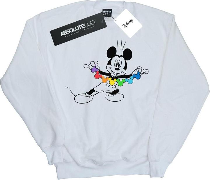 Produktbild Disney Mickey Mouse Rainbow Chain Sweatshirt Mädchen (104)