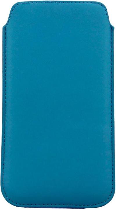 Actual product image König Design Mobile Phone Case Slide Cover Light Blue (Apple iPhone 6 Plus)