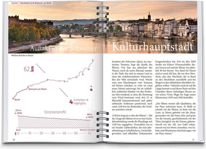 Produktbild RadReiseFührer Rheinradweg von Basel bis Mainz (Deutsch, Julia Bihar, 2022)