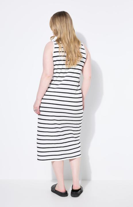 Produktbild Studio Untold Midikleid, ärmelloser Straight Shape, Jersey, Ringel (46, 48)