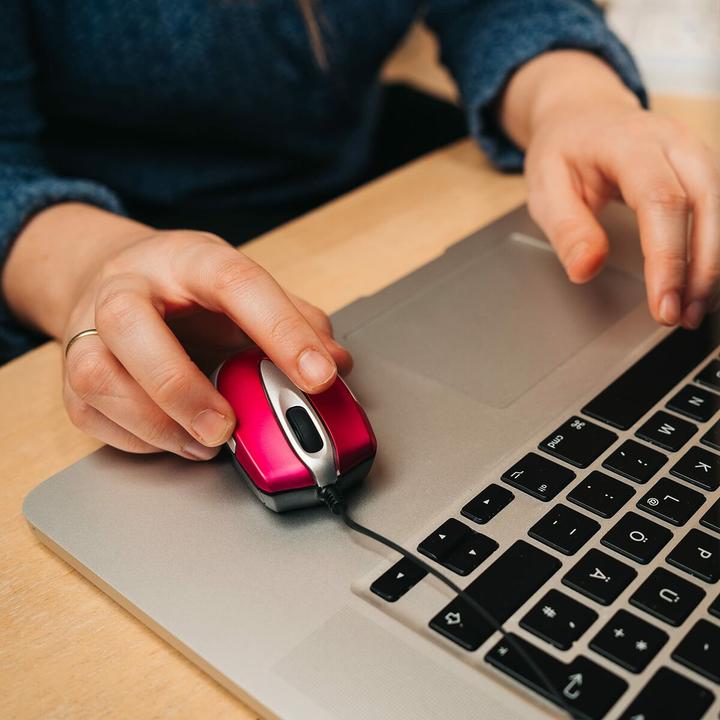 Actual product image Verbatim Go Mini Optical Travel Mouse (Cable)