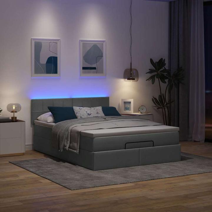 Produktbild vidaXL Ottoman-Bett (140 x 200 cm)