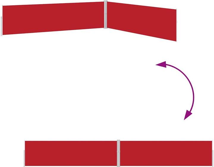 Produktbild vidaXL Seitenmarkise (12 m)