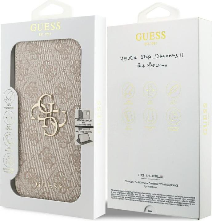Produktbild Guess - Book 4G - iPhone 17 Pro Max - Pink (Apple iPhone 17 Pro Max)