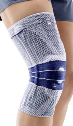 Produktbild GenuTrain A3 Aktivbandage Gr4 links titan (4)