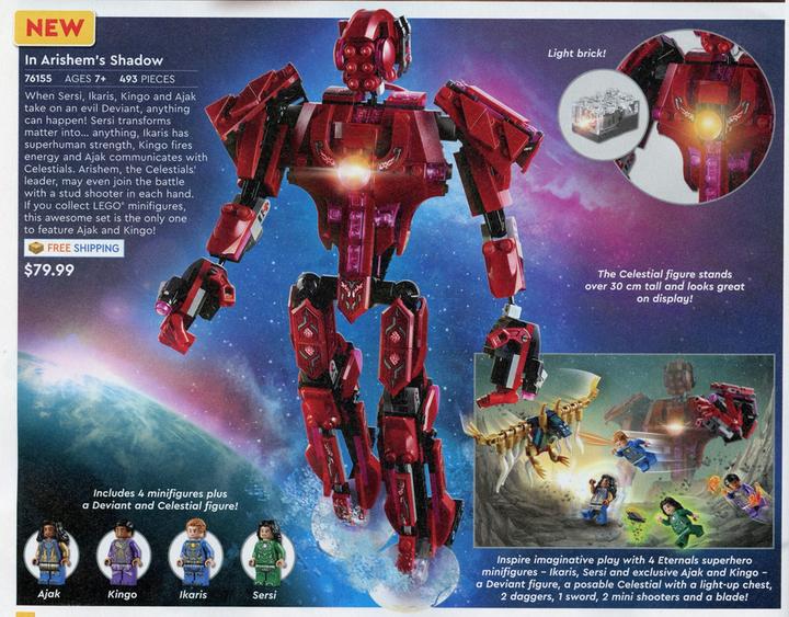 Produktbild LEGO In Arishems Schatten (76155, LEGO Marvel)