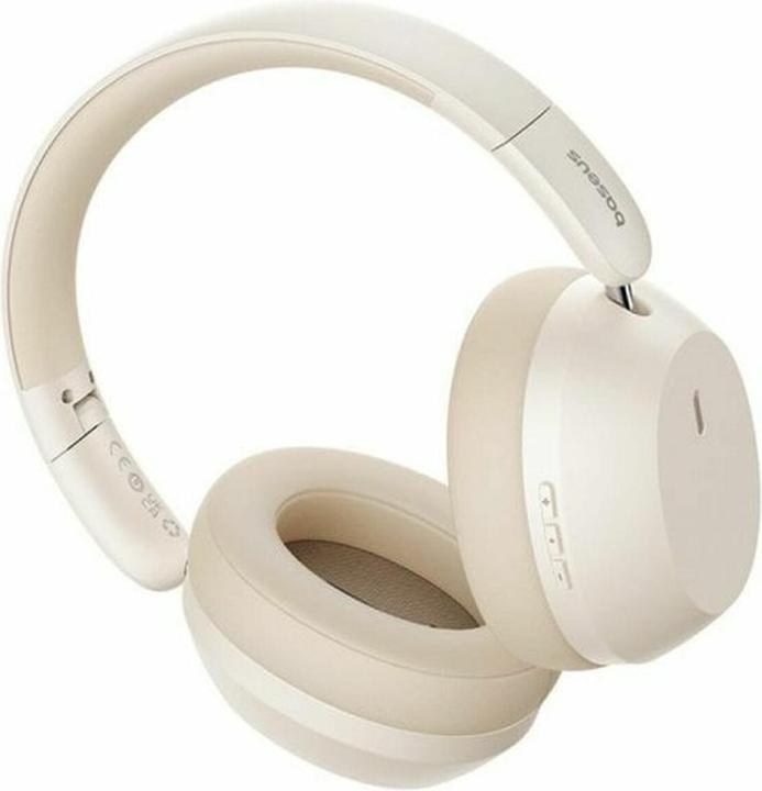 Actual product image Baseus Bass 35 Max Wireless Headphones Stellar White (50 h, Cable, Wireless)