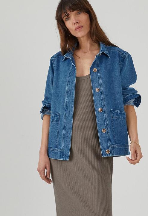 Immagine prodotto La Redoute Collections Giacca in denim con bottoni (L)