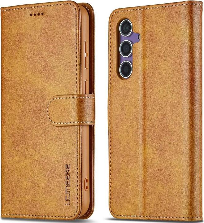 LC.Imeeke Galaxy S25 - Leder Etui Hülle (Samsung Galaxy S25)