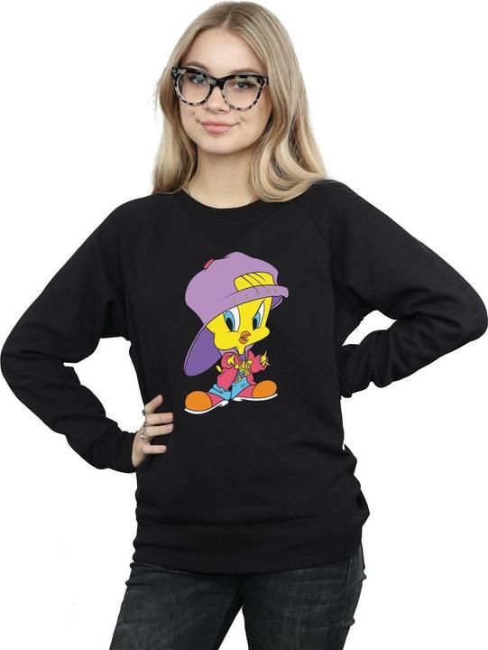 Actual product image Looney Tunes Womens/Ladies Tweety Pie Hip Hop Sweatshirt (M)