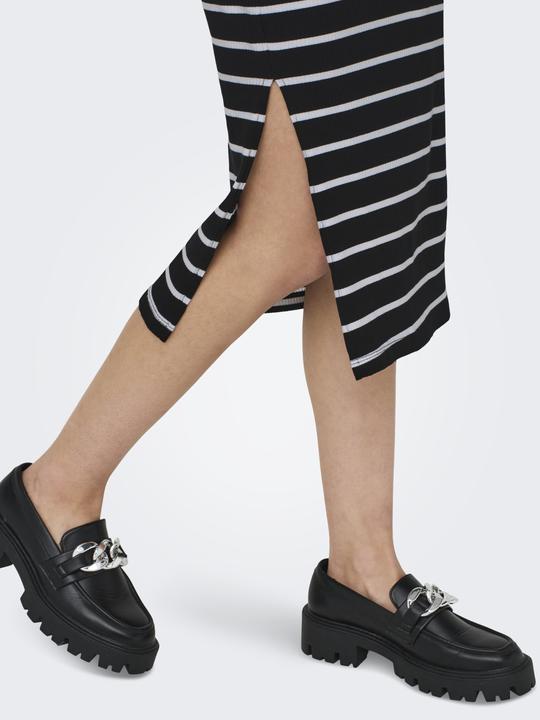 Actual product image Only Normal geschnitten Rundhals Langes Kleid Kleid (L)