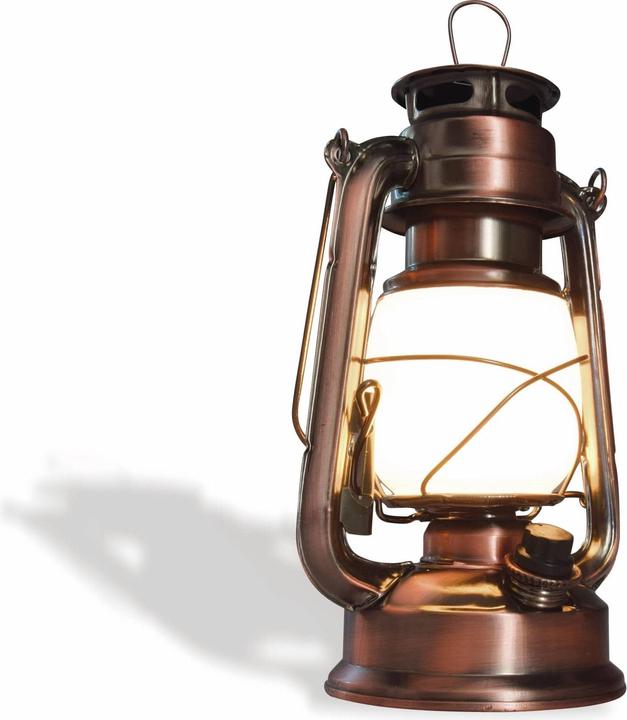 Produktbild Chilitec LED-Petroleum-Laterne “CT-CL Copper“, dimmbar, Batteriebetrieb, Kupfer