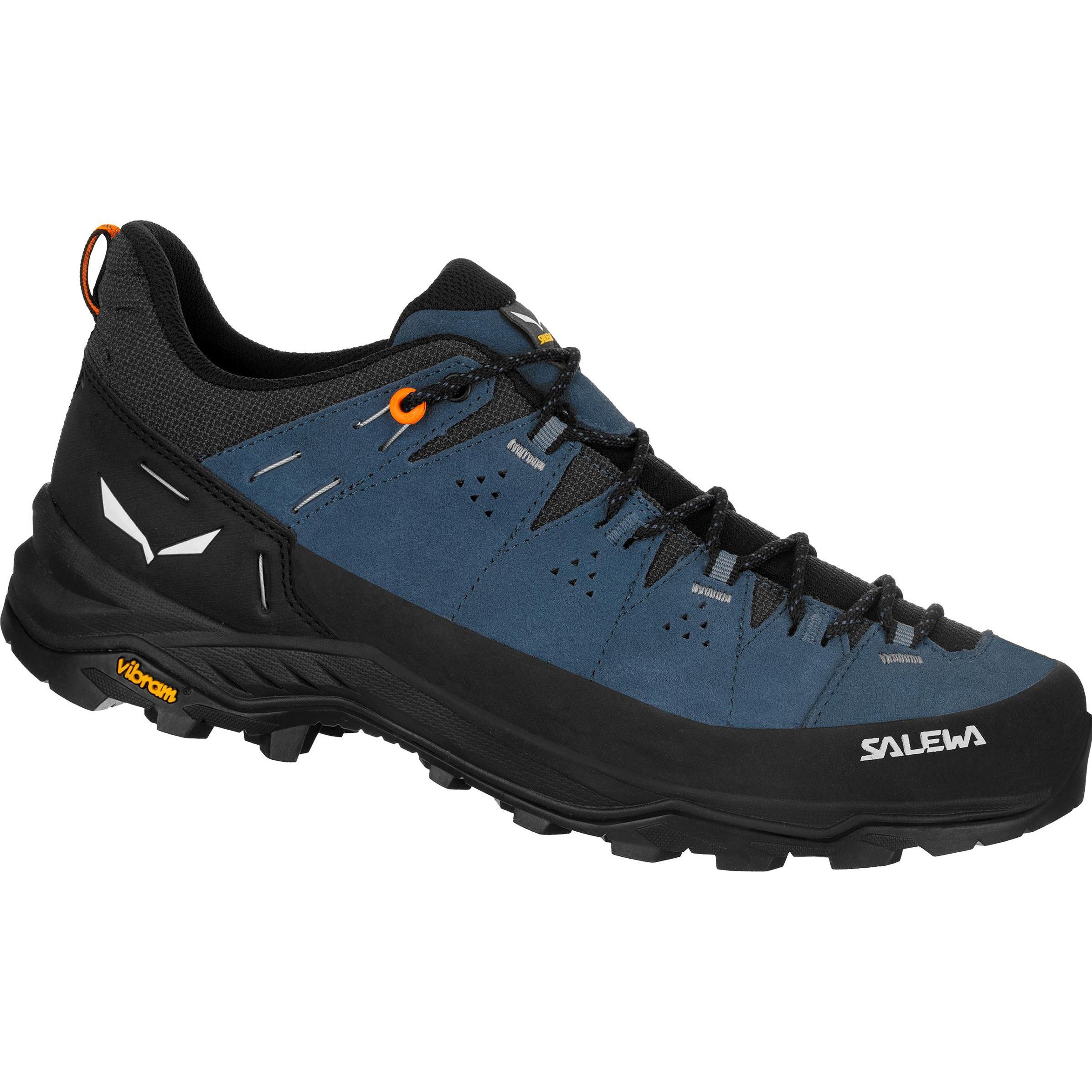 Salewa, Herren, Wanderschuhe, Alp Trainer 2 Mid GTX (40.5), Schwarz