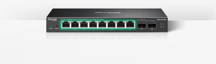 Actual product image Omada ES210X-M2 (8 ports)