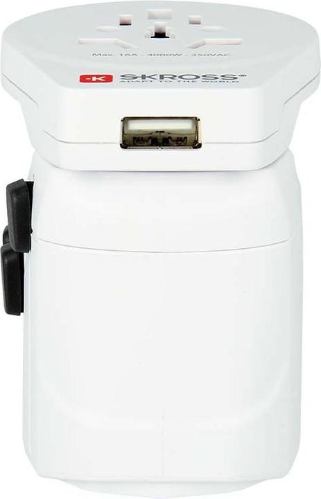 Produktbild Skross Pro-World & USB - Travel Adapter