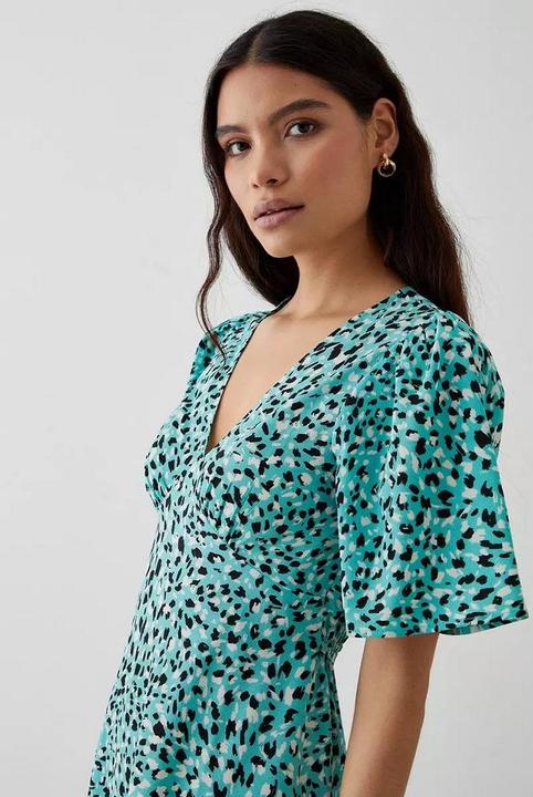 Produktbild Dorothy Perkins Animal Print FlatterMinikleid (36 D)