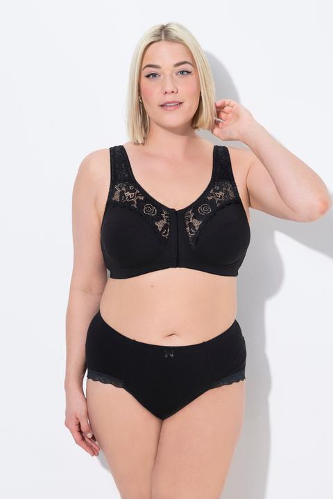 Immagine prodotto Ulla Popken Reggiseno sostenitivo in cotone senza ferretto con coppa C-F (120 E)
