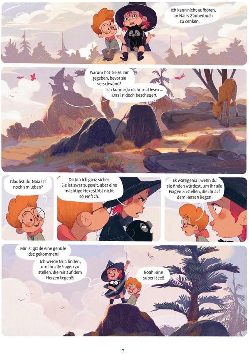 Produktbild Kleine Hexe Nebel 2: Der Wald der verlorenen Seelen (Deutsch, Jérôme Pélissier, Carine  Hinder, 2025)
