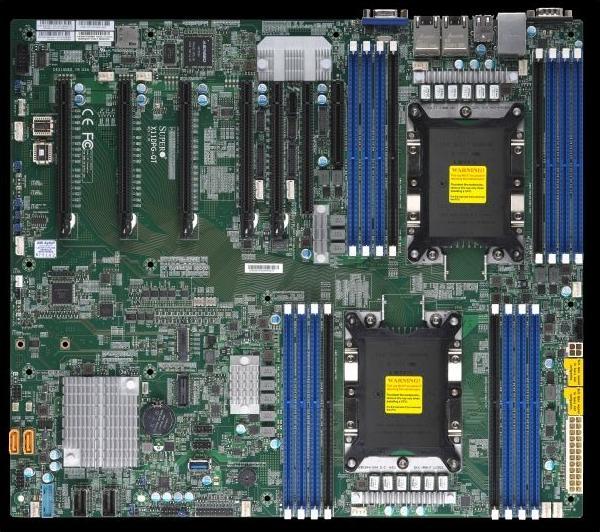 Produktbild Supermicro X11DPG-QT C621 DDR4 M2 PPT (Socket P, Intel C621)
