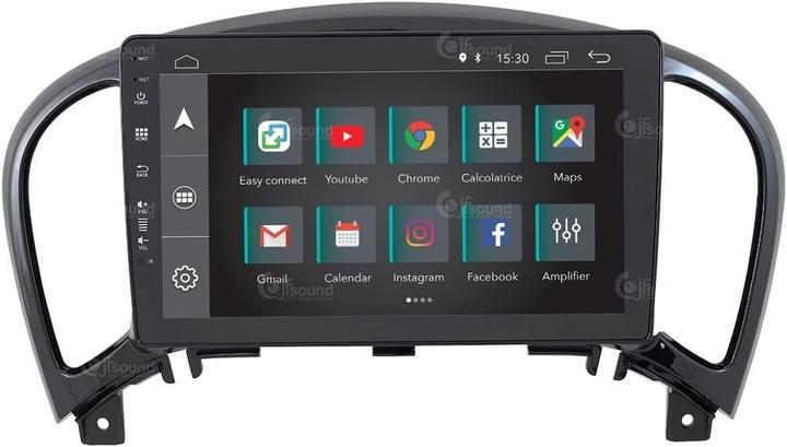 Image du produit JFSound Système d'infotainment Android GPS Bluetooth WiFi DAB USB à écran tactile personnalisé (Voiture Android)