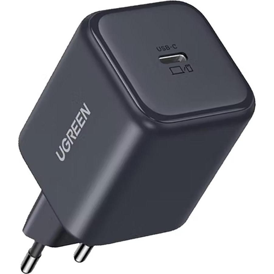 Ugreen - Wall Charger X524 (65052) - USB-C, GaN, Fast Charge, 45W - Black (45 W), Caricatore USB, Nero