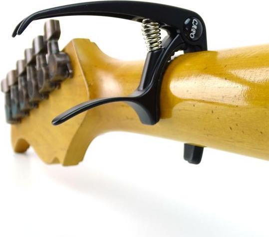 Actual product image keepdrum Capo for acoustic and electric guitar BK (Capo)