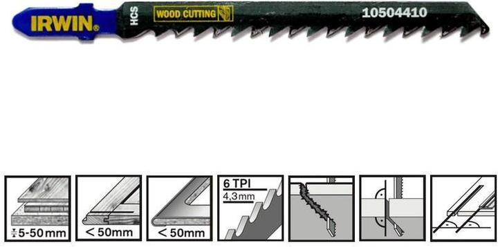 Productafbeelding Irwin Houtzaag 100 mm "" T144DP