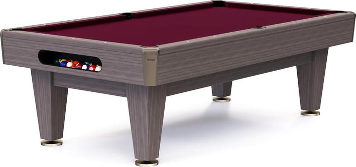 Stradivari Tournament pool table Nero in 8 ft or 9 ft (224 x 112 cm)