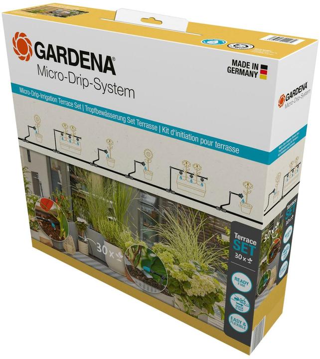 Image du produit Gardena Kit Micro-Drip Terrasse (Kit d'irrigation goutte à goutte)