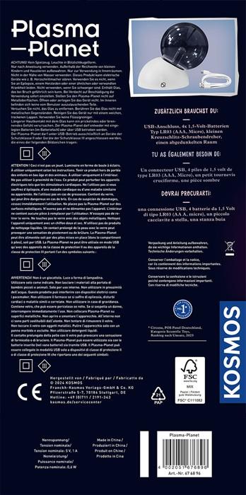 Produktbild Kosmos Plasma Planet