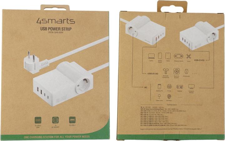 Image du produit 4smarts Prises USB-C/A Desk (65 W)