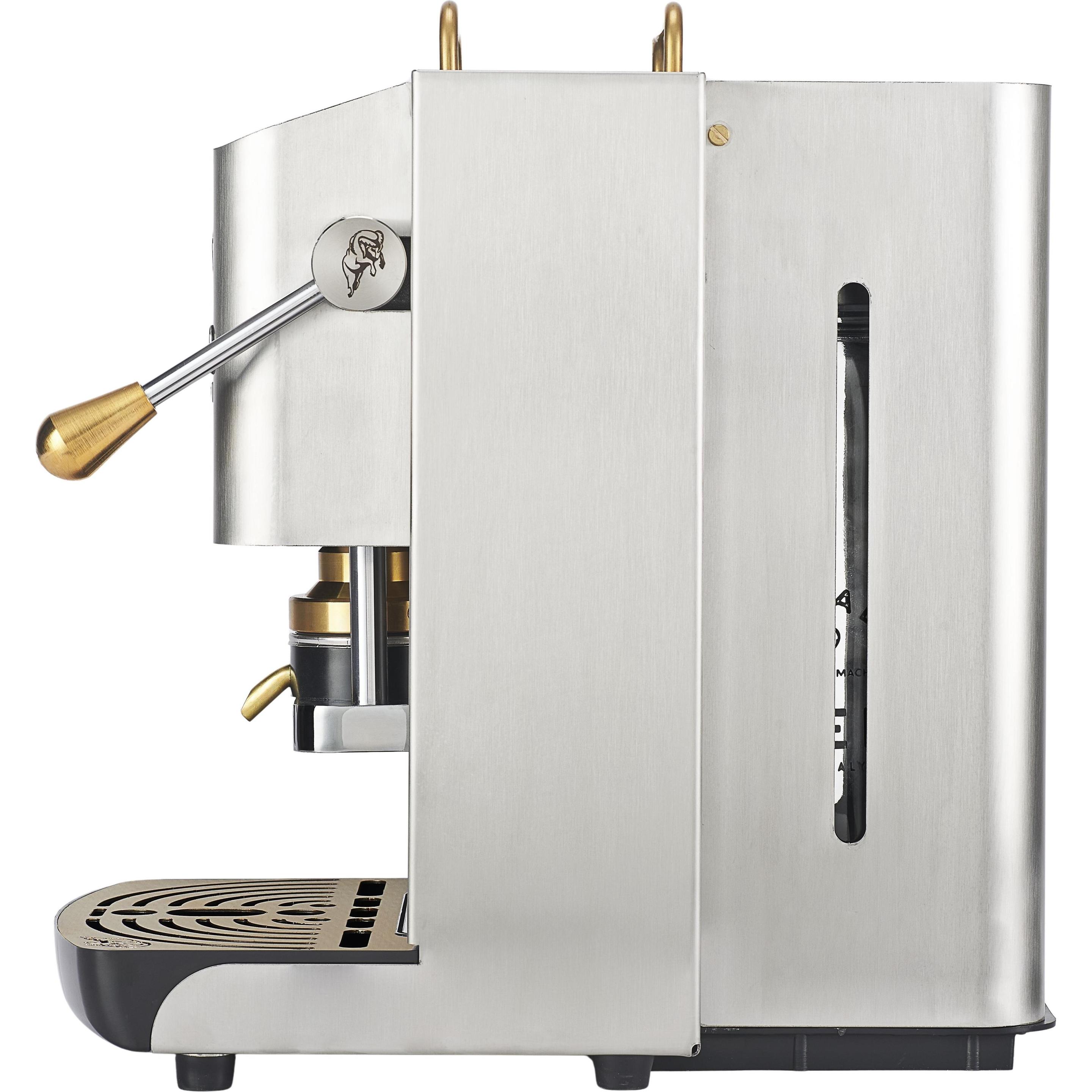 Faber Pro Inox Deluxe Matt Satin Messing, Accessori per macchina da caffè, Oro, Marrone