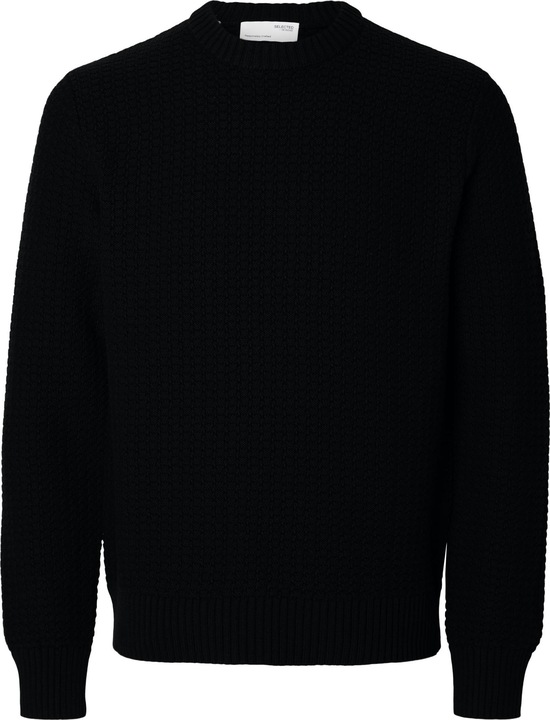 Produktbild Selected Homme Slhthim Ls Knit Structure Crew Neck W (XL)