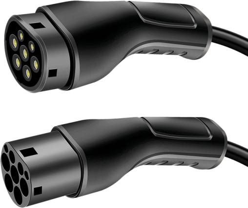 Produktbild LogiLink E-Auto-Ladekabel (Typ 2, 22 kW, 32 A, 10 m)