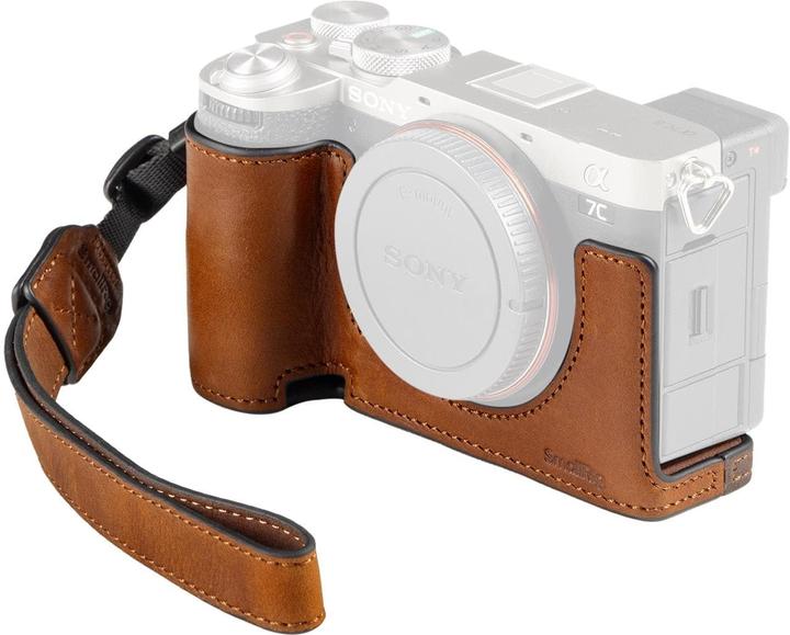 SmallRig 5015 Camera Leather Case Kit for Sony Alpha 7C II / Alpha 7CR (Kamera Bereitschaftstasche)