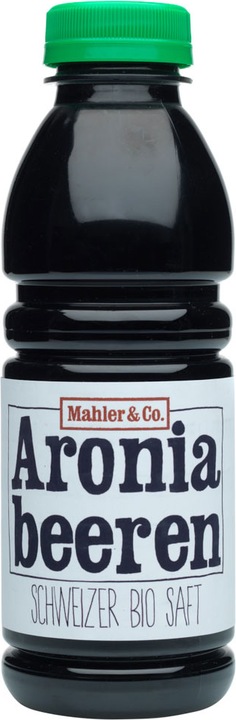 Produktbild Mahler & Co. Schweizer Bio Aroniasaft aus dem Aargau (1 x 50 cl)