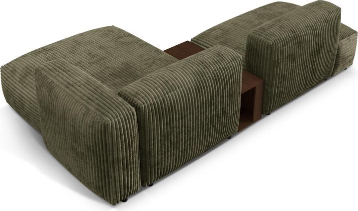 Image du produit Micadoni Canapé D'Angle Droit Modulaire, "Martina", 2 Places, 285x176x75 Fabriqué en Europe (Canapé modulaire, Canapé d'angle)