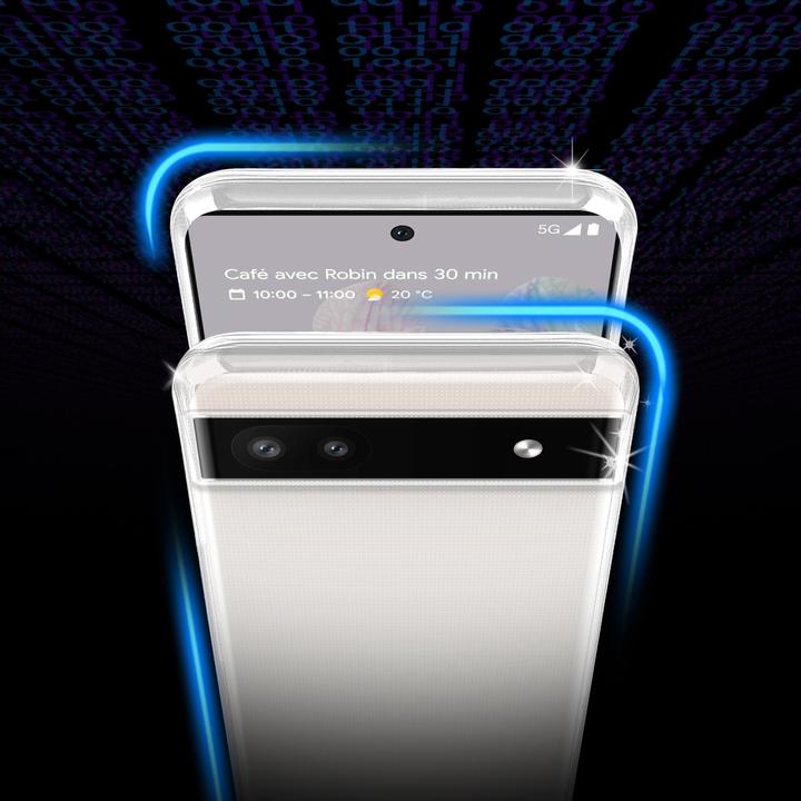 Produktbild Cadorabo TPU Ultra Slim AIR Hülle für Google PIXEL 6A (Google Pixel 6a)