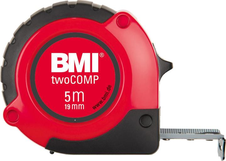 Actual product image Magni BMI 472041021 M Pocket tape measure "two-comp M", 10 m x 25 mm (10 m)