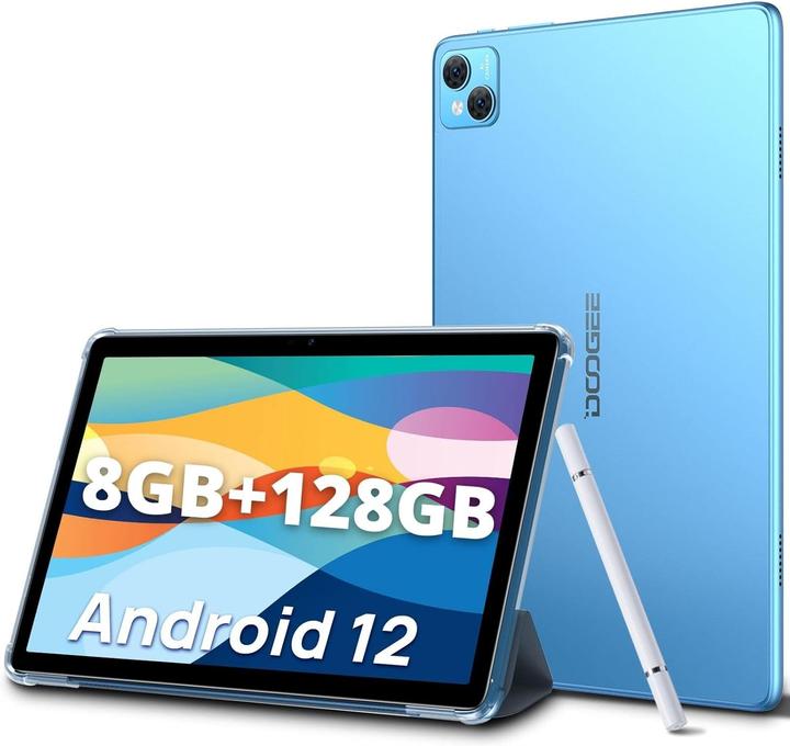 Actual product image Doogee T10 (Tablette 4G - 10.1", 128 Go, 8 Go RAM) Bleu (4G, 10.10", 128 GB, Blue)