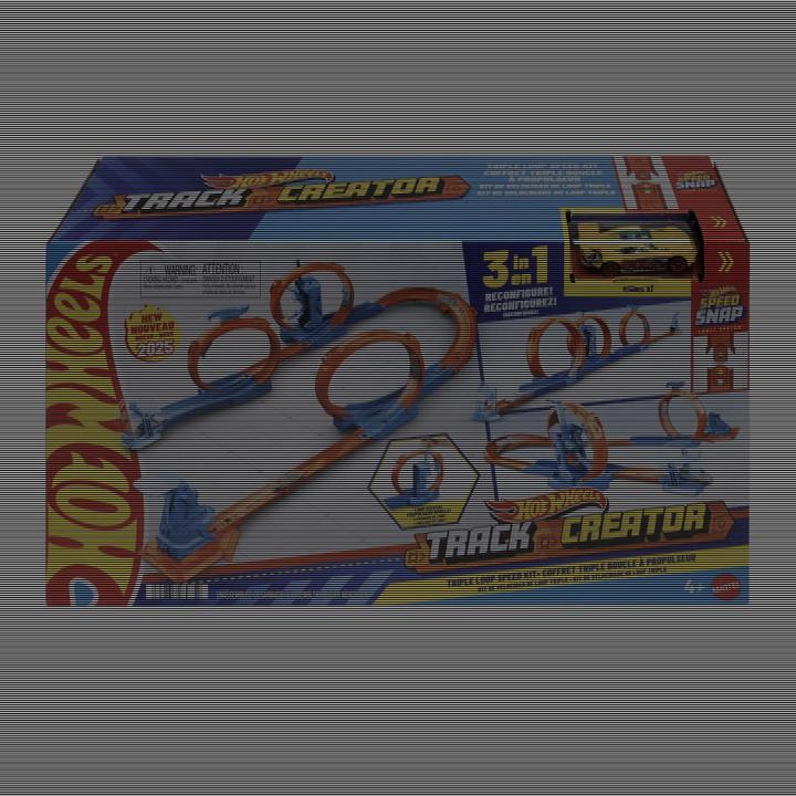 Productafbeelding Hot Wheels Track Creator Triple Loop Kit
