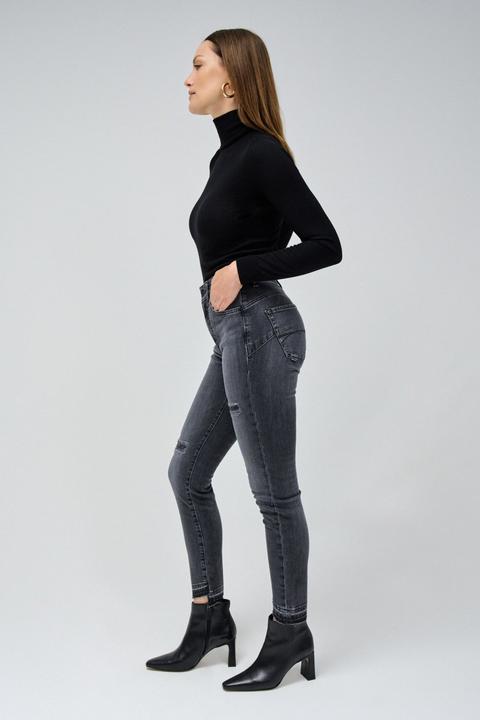 Actual product image Salsa Jeans Faith Destroyed Black Jeans (W31/L28)