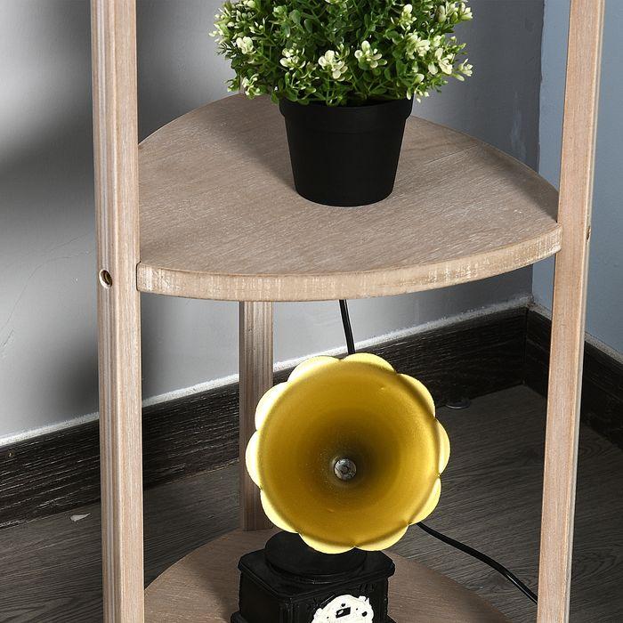 Produktbild Homcom Stehlampe inkl. Regal (E27)