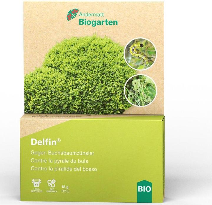 Produktbild Andermatt Biogarten Delfin gegen Buchsbaumzünsler (Buchsbaumzünsler)