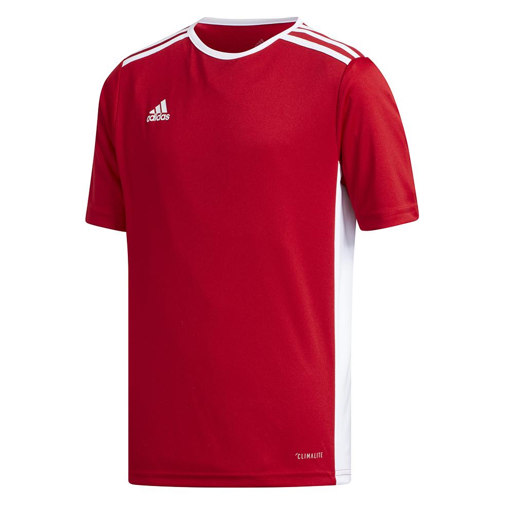 Adidas, Jungen, Sportshirt, Entrada 18 Trikot Kinder (116, 176), Rot, 116, 176