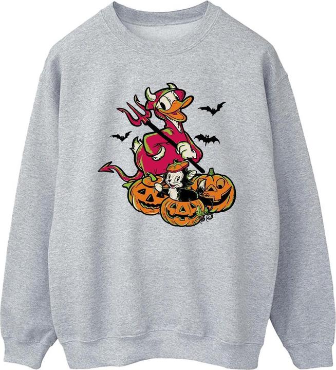 Actual product image Donald Duck Mens Devil Sweatshirt (XL)