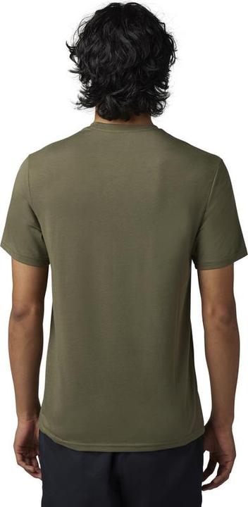 Actual product image Fox Tee 23 Caved In Ss Tech Olv Grn L (L)