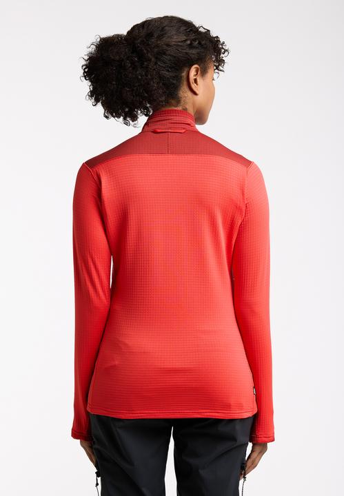 Actual product image Haglöfs ROC Spitz Mid Jacket Women Poppy red/Corrosion (M)